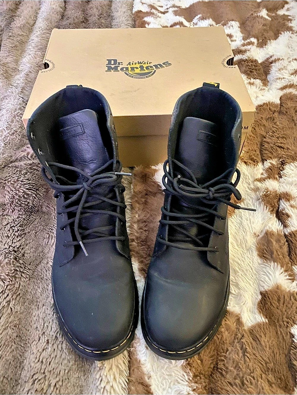 Dr. Martens Combs Tech Utility Boots Black